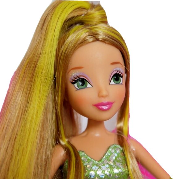 Winx Club SIRENIX TECNA & Flora dolls 2013 Jakks Pacific 11.5" - Picture 4 of 5